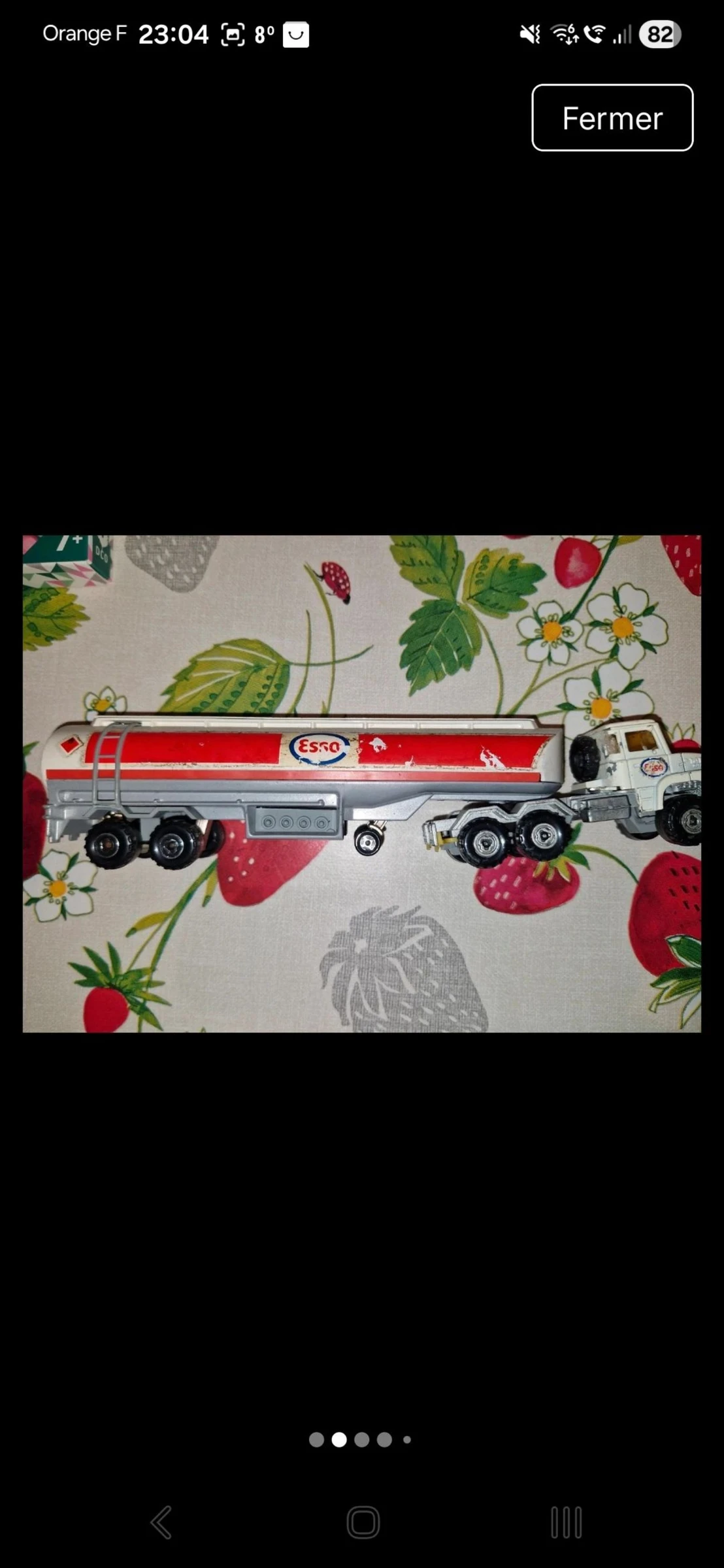 Semi-reboque esso majorette vintage – photo 3